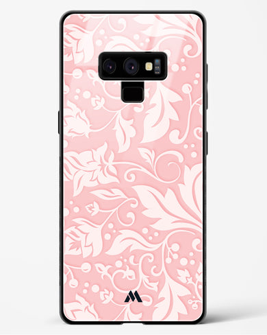 Floral Pink Zephyrs Glass Case Phone Cover (Samsung)