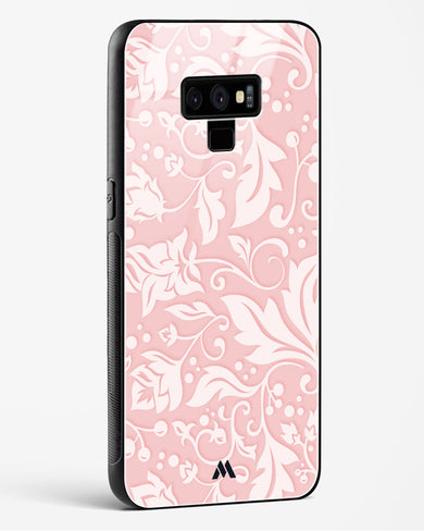 Floral Pink Zephyrs Glass Case Phone Cover (Samsung)