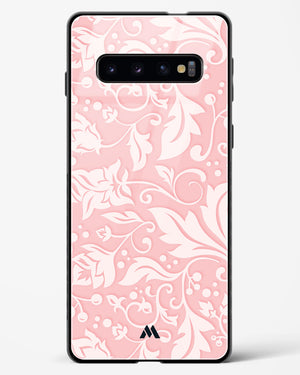 Floral Pink Zephyrs Glass Case Phone Cover (Samsung)