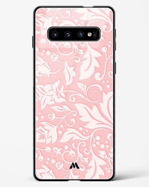 Floral Pink Zephyrs Glass Case Phone Cover (Samsung)