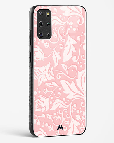 Floral Pink Zephyrs Glass Case Phone Cover-(Samsung)