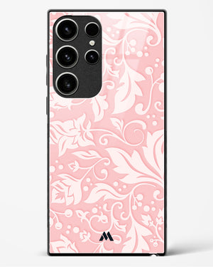 Floral Pink Zephyrs Glass Case Phone Cover (Samsung)