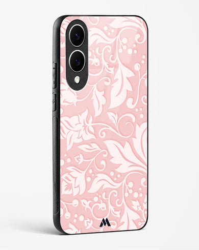 Floral Pink Zephyrs Glass Case Phone Cover (Samsung)