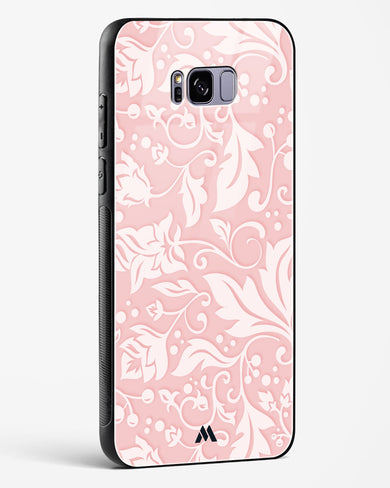 Floral Pink Zephyrs Glass Case Phone Cover (Samsung)