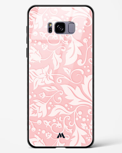 Floral Pink Zephyrs Glass Case Phone Cover (Samsung)