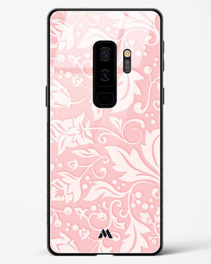 Floral Pink Zephyrs Glass Case Phone Cover (Samsung)