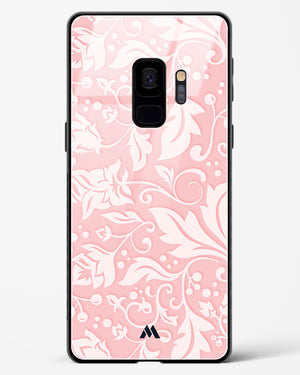 Floral Pink Zephyrs Glass Case Phone Cover (Samsung)