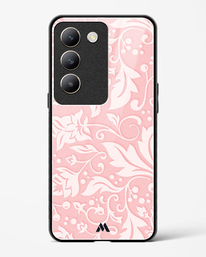 Floral Pink Zephyrs Glass Case Phone Cover (Vivo)