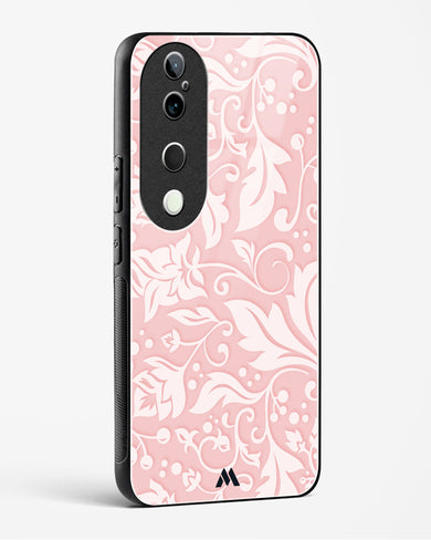 Floral Pink Zephyrs Glass Case Phone Cover (Vivo)