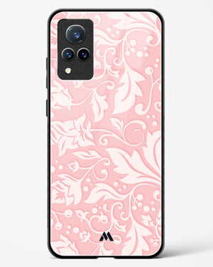 Floral Pink Zephyrs Glass Case Phone Cover-(Vivo)