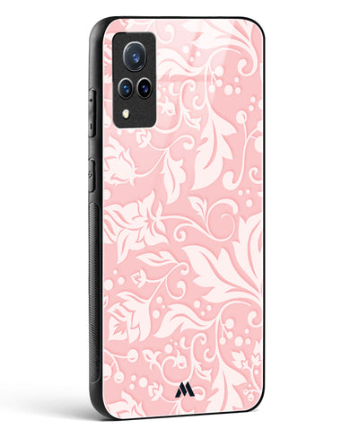 Floral Pink Zephyrs Glass Case Phone Cover (Vivo)
