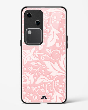 Floral Pink Zephyrs Glass Case Phone Cover (Vivo)