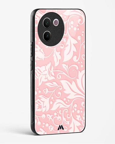 Floral Pink Zephyrs Glass Case Phone Cover (Vivo)