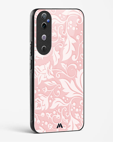 Floral Pink Zephyrs Glass Case Phone Cover (Vivo)