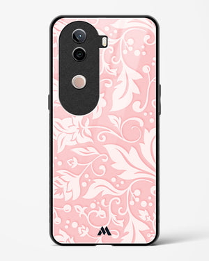 Floral Pink Zephyrs Glass Case Phone Cover (Vivo)