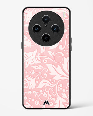 Floral Pink Zephyrs Glass Case Phone Cover (Vivo)