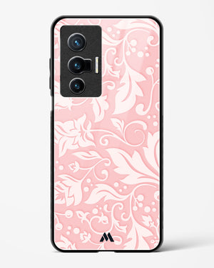 Floral Pink Zephyrs Glass Case Phone Cover (Vivo)