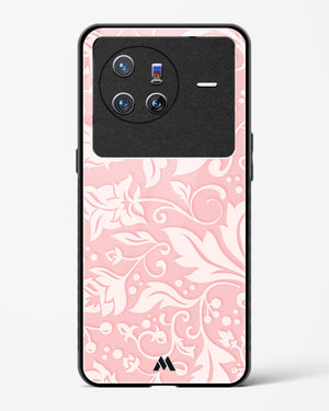 Floral Pink Zephyrs Glass Case Phone Cover-(Vivo)