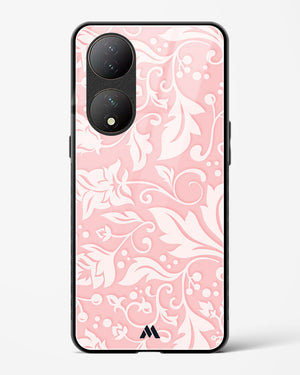 Floral Pink Zephyrs Glass Case Phone Cover (Vivo)