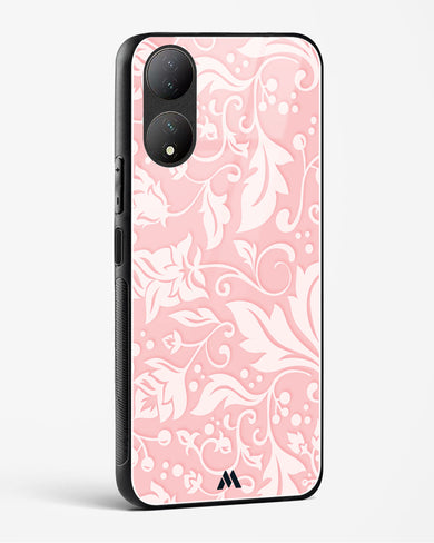 Floral Pink Zephyrs Glass Case Phone Cover-(Vivo)