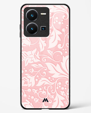 Floral Pink Zephyrs Glass Case Phone Cover-(Vivo)