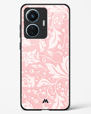 Floral Pink Zephyrs Glass Case Phone Cover (Vivo)