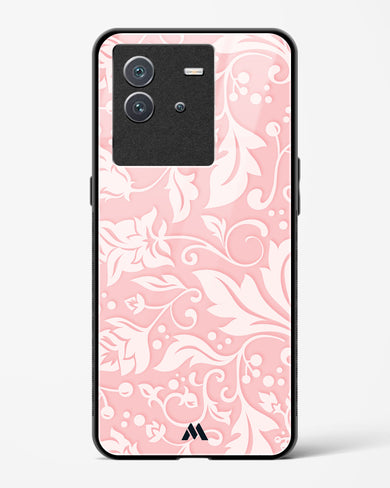 Floral Pink Zephyrs Glass Case Phone Cover (Vivo)