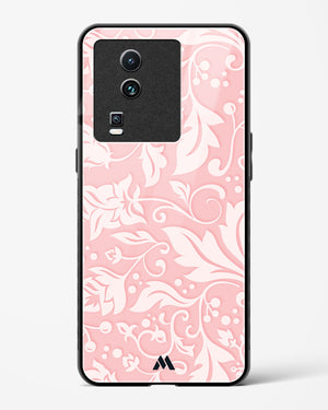 Floral Pink Zephyrs Glass Case Phone Cover-(Vivo)