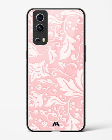 Floral Pink Zephyrs Glass Case Phone Cover-(Vivo)