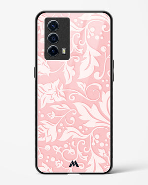 Floral Pink Zephyrs Glass Case Phone Cover-(Vivo)