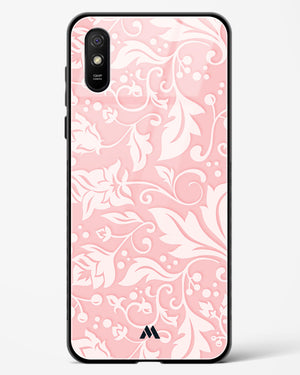 Floral Pink Zephyrs Glass Case Phone Cover-(Xiaomi)