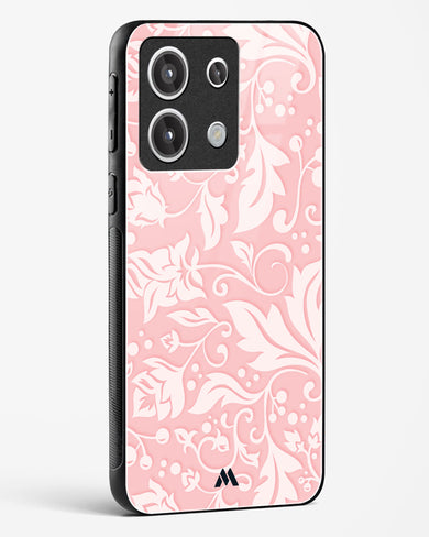 Floral Pink Zephyrs Glass Case Phone Cover-(Xiaomi)