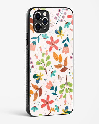 Canvas Art in Bloom Glass Case Phone Cover (Apple)