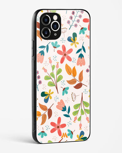 Canvas Art in Bloom Glass Case Phone Cover (Apple)