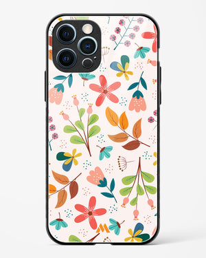 Canvas Art in Bloom Glass Case Phone Cover (Apple)