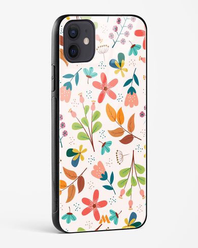 Canvas Art in Bloom Glass Case Phone Cover (Apple)