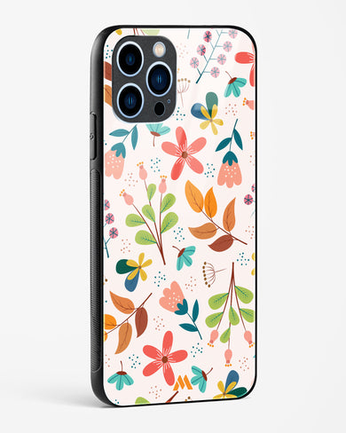 Canvas Art in Bloom Glass Case Phone Cover (Apple)