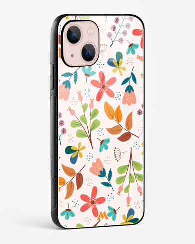 Canvas Art in Bloom Glass Case Phone Cover (Apple)