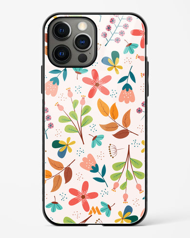 Canvas Art in Bloom Glass Case Phone Cover (Apple)