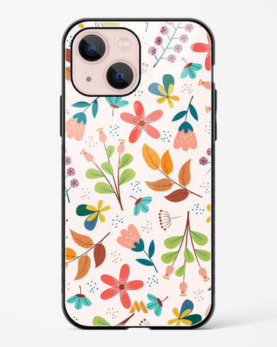 Canvas Art in Bloom Glass Case Phone Cover (Apple)