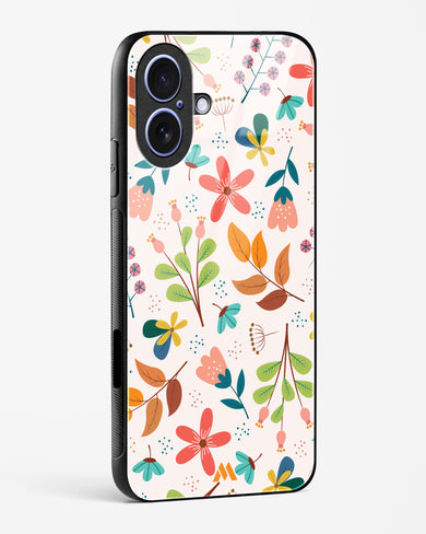 Canvas Art in Bloom Glass Case Phone Cover (Apple)