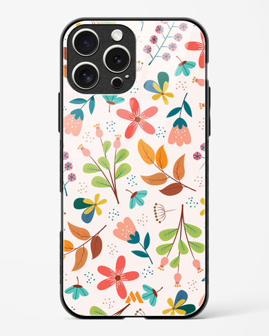 Canvas Art in Bloom Glass Case Phone Cover (Apple)