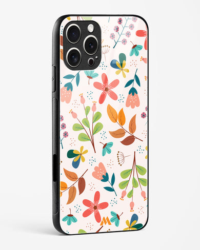 Canvas Art in Bloom Glass Case Phone Cover (Apple)