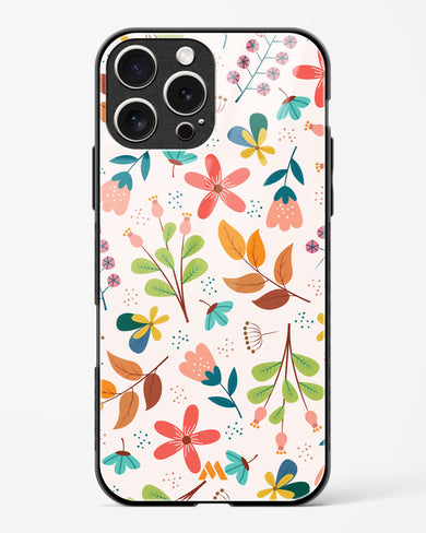 Canvas Art in Bloom Glass Case Phone Cover (Apple)