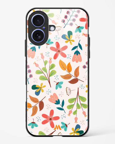 Canvas Art in Bloom Glass Case Phone Cover (Apple)