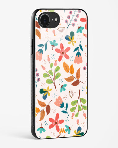 Canvas Art in Bloom Glass Case Phone Cover (Apple)