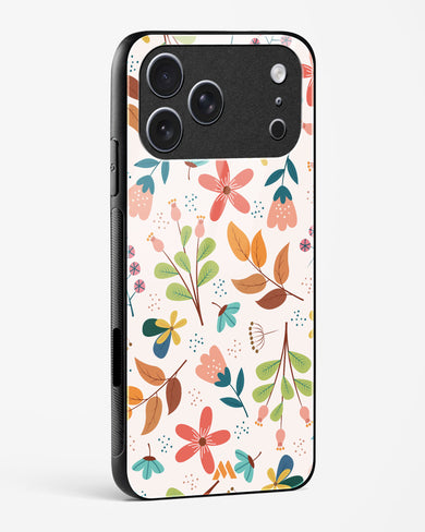 Canvas Art in Bloom Glass Case Phone Cover (Apple)