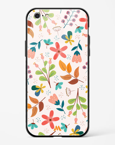 Canvas Art in Bloom Glass Case Phone Cover (Apple)