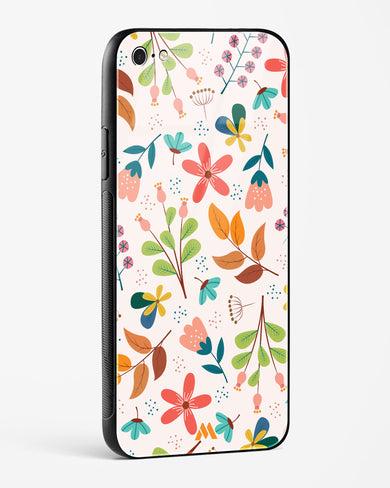 Canvas Art in Bloom Glass Case Phone Cover (Apple)