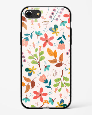 Canvas Art in Bloom Glass Case Phone Cover-(Apple)